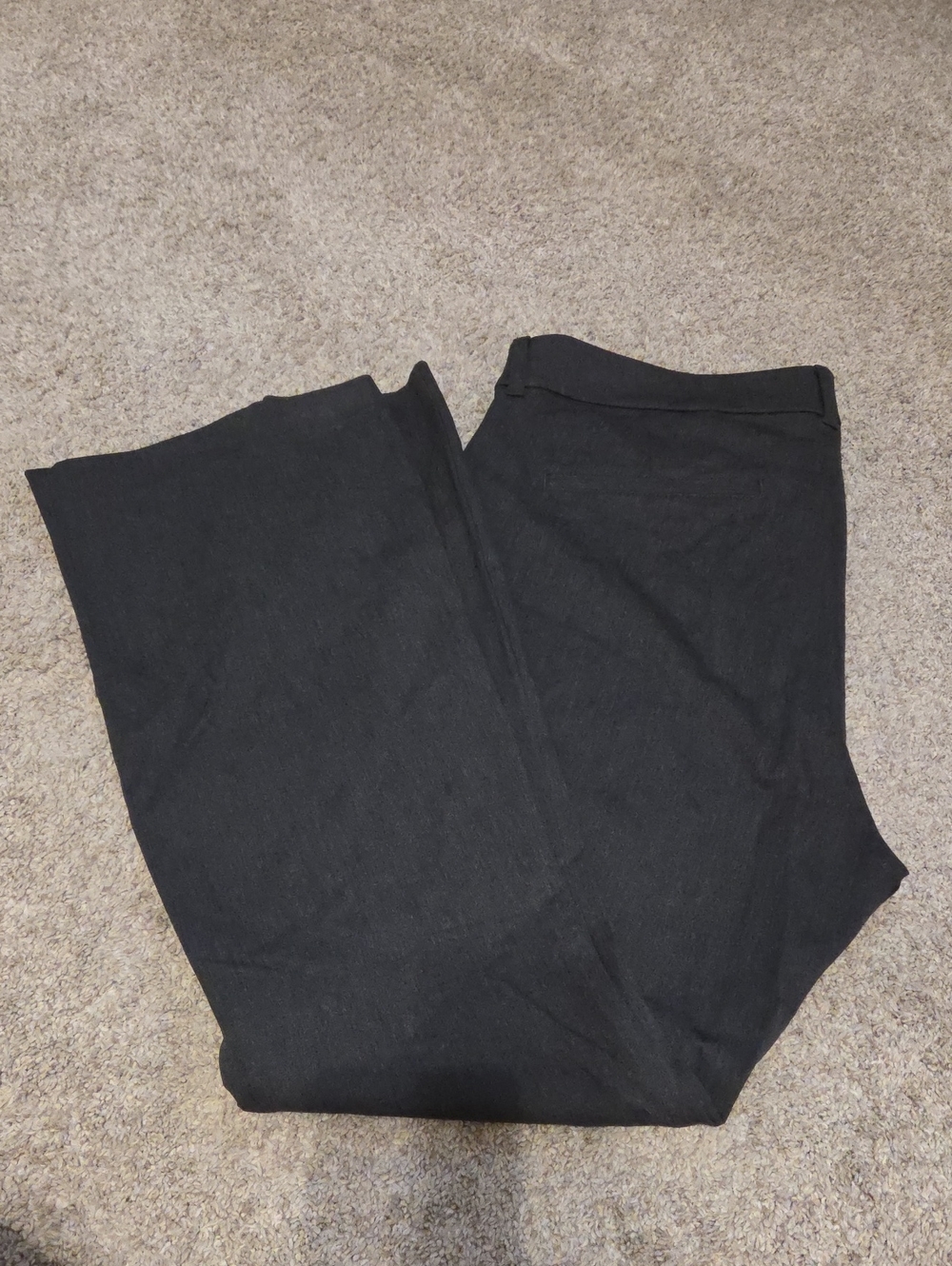 Old Navy Women's Gray Flare Pixie Pants, SIZE 16